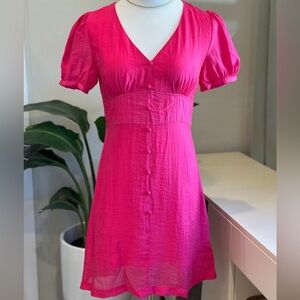 Line&Dot Pink Dress - Revolve